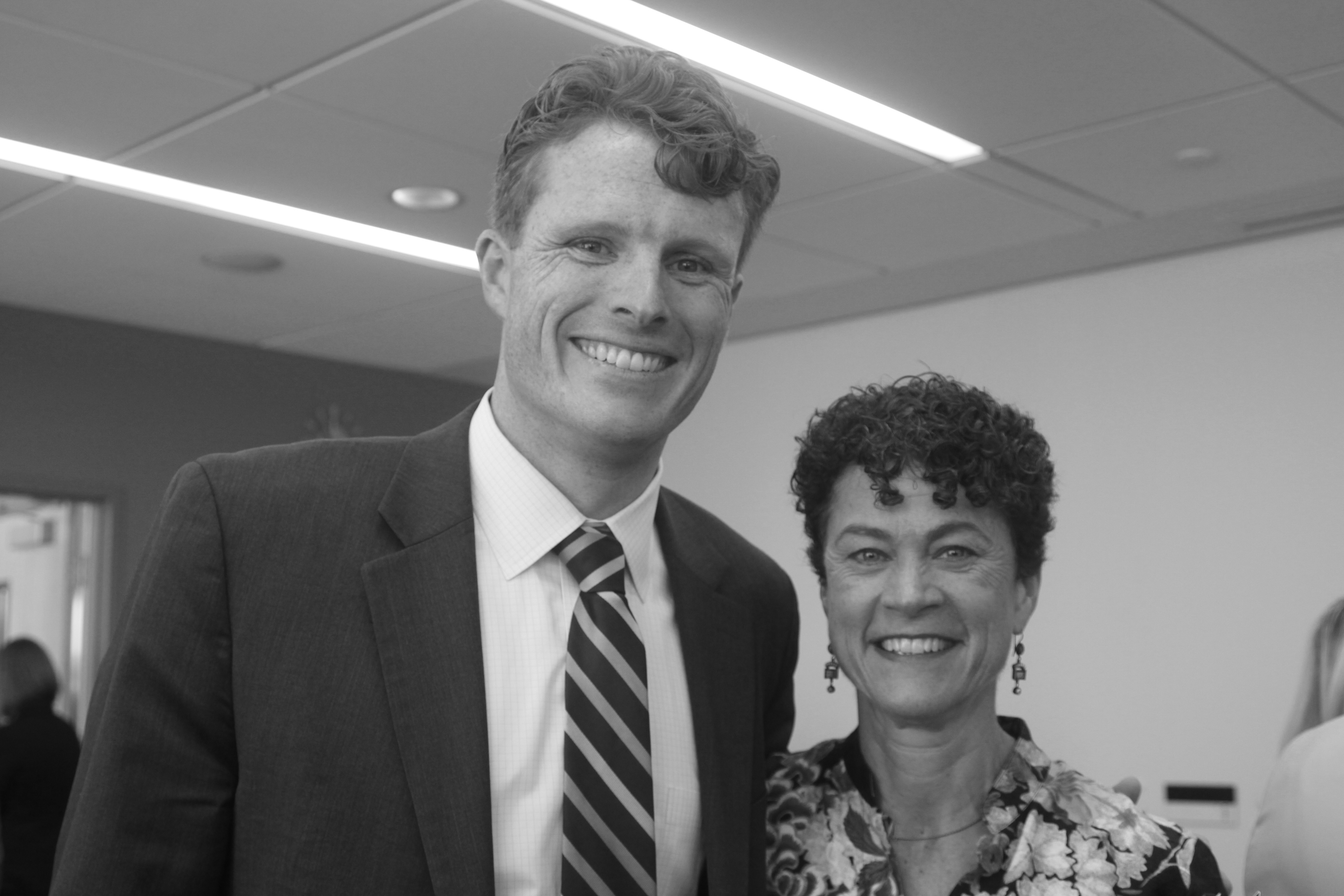 Photo of Katie Conboy and Congressman Kennedy