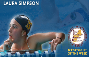 Laura Simpson, Rookie of the Week publicity shot